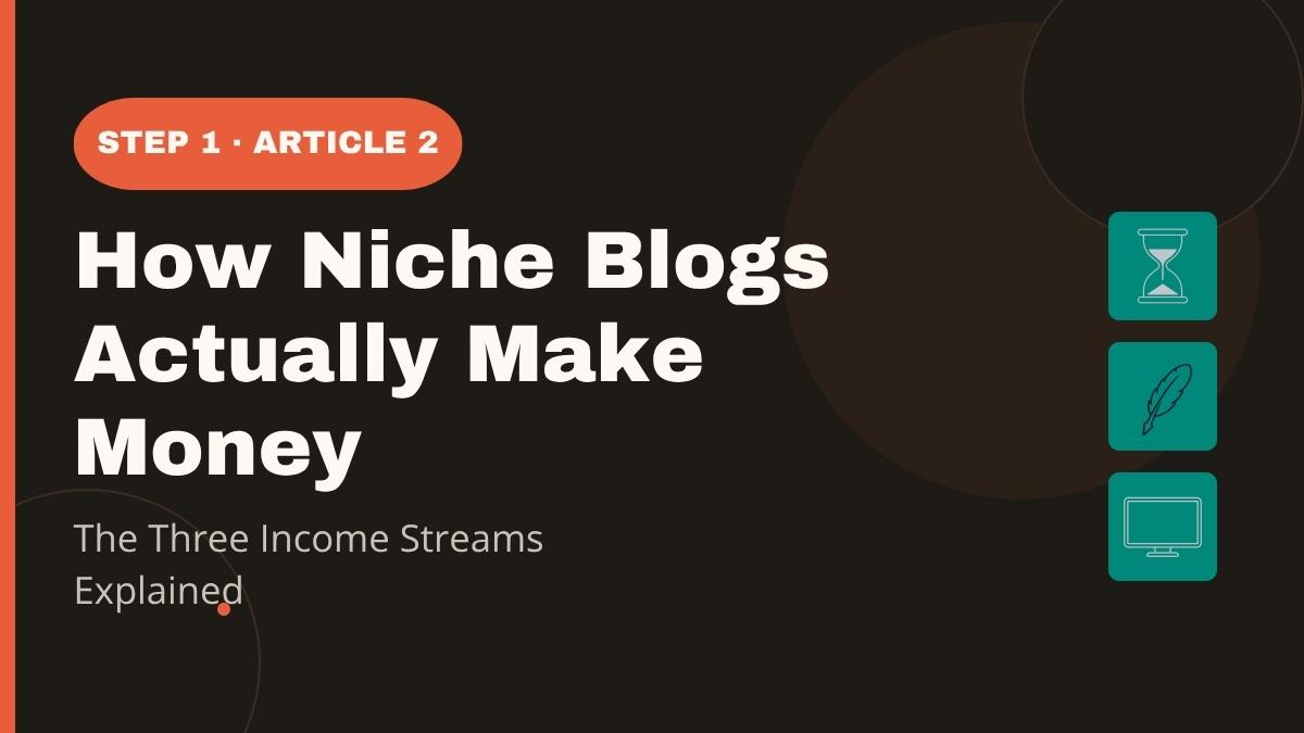 How niche blogs actually make money: ads, affiliates and digital products explained